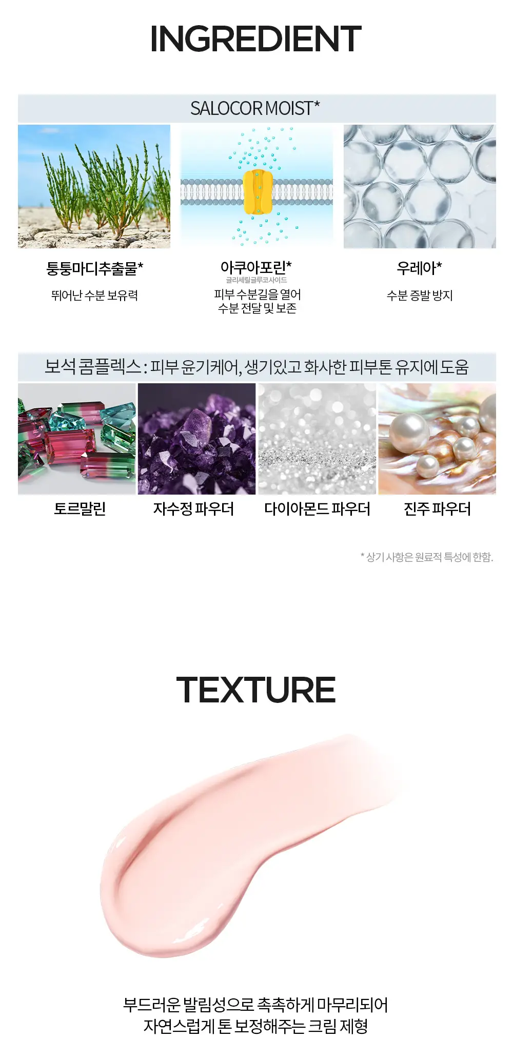 [1+1/촉촉파데프리] 홀리카홀리카 모이스처 메이크업 선크림 60ml 상세페이지 4